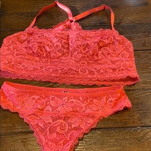 Adore me bra and thong set